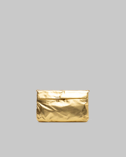 TOPOLOGIE Flat Sacoche Small Gold Metallic