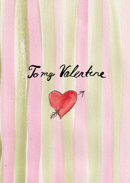 Family Affairs Valentine greeting card